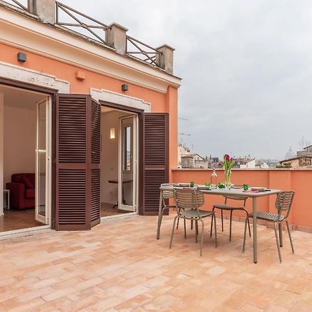 Apartment With Terrace In Via Del Pellegrino - FromhometoRoma Eksteriør bilde