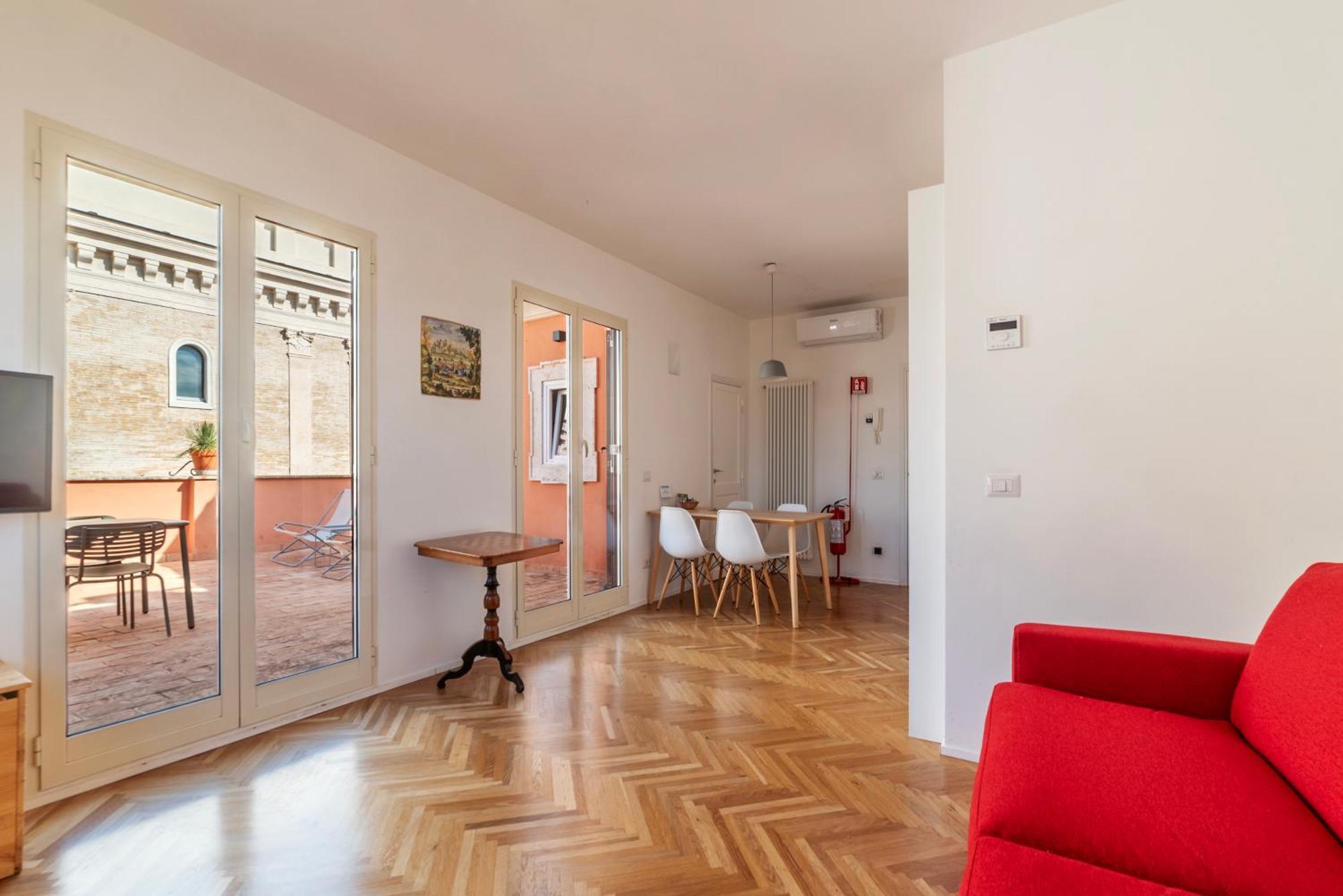 Apartment With Terrace In Via Del Pellegrino - FromhometoRoma Eksteriør bilde